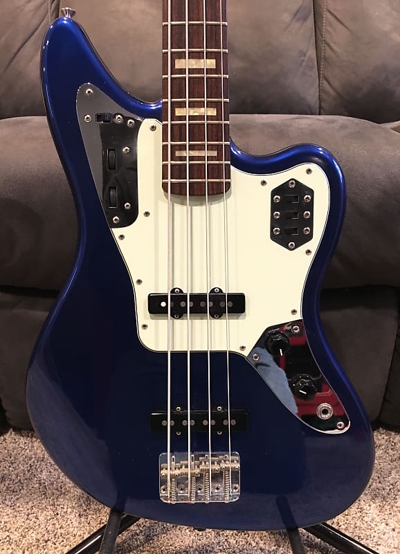 Fender Jaguar Bass Cobalt Blue - Made in Japan | Reverb