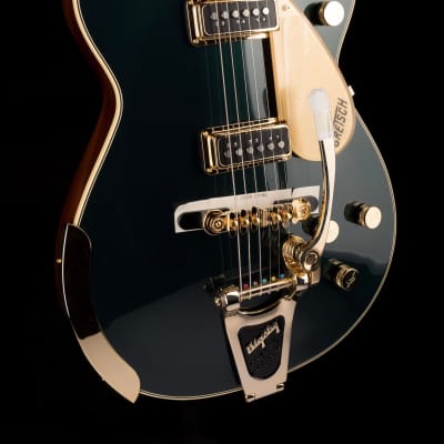 Gretsch G6128T-57 Vintage Select ’57 Duo Jet With Bigsby TV Jones Cadillac Green image 10