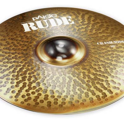 Paiste Rude Crash Ride Cymbal 18" image 1