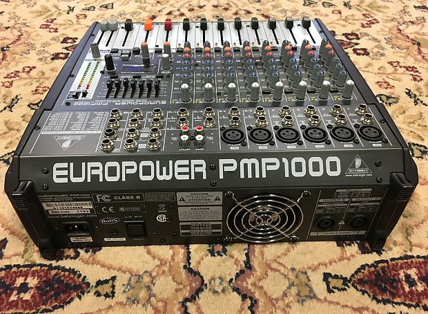 Behringer Europower PMP1000 500-Watt 12-Channel Powered