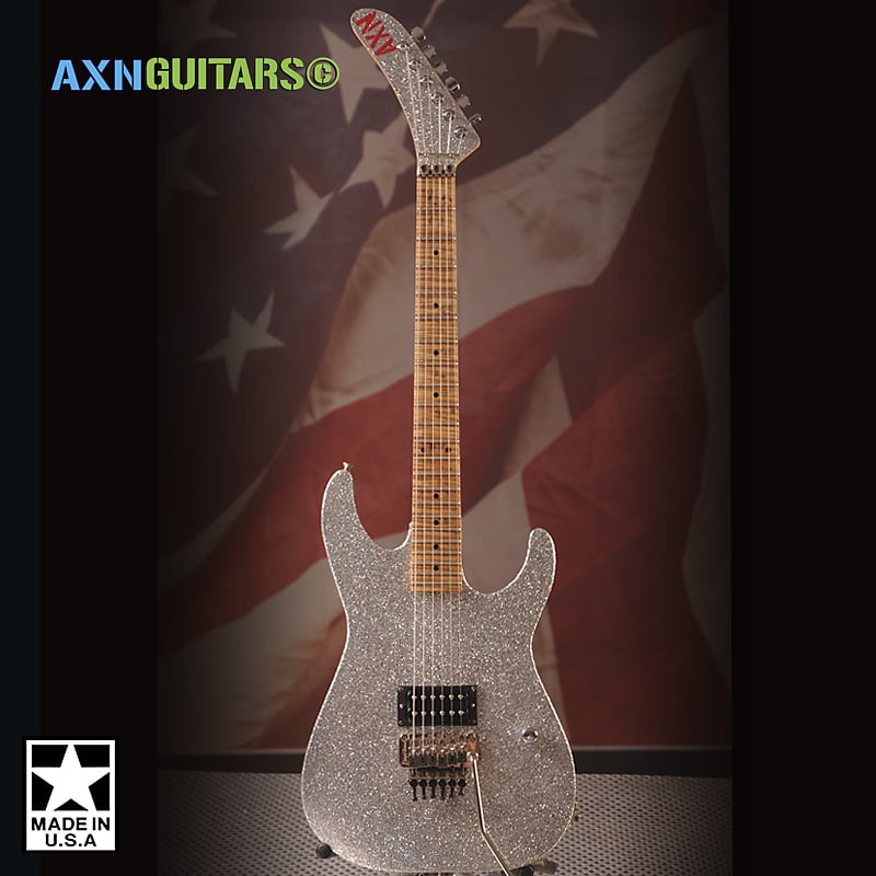 AXN™ Sparkle Reverse Banana Guitar : PRE-ORDER : image 1