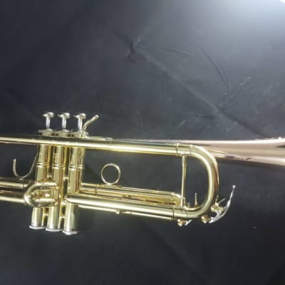 JP 251RSW Smith Watkins Trumpet in Clear Lacquer with Rose Brass Bell image 1