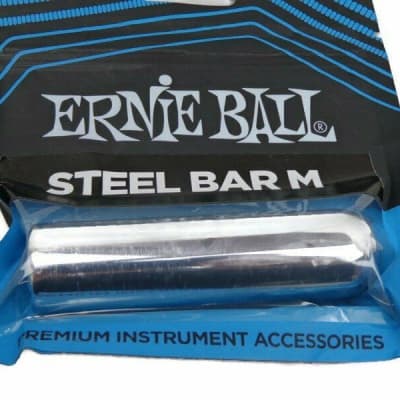 Ernie Ball Steel Guitar Bar Medium Chrome Slide image 2