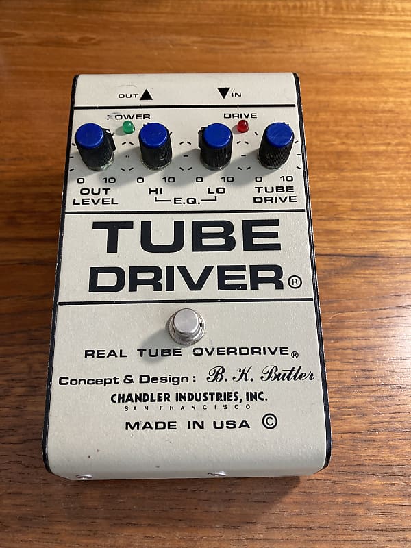 1986 BK Butler / Chandler Tube Driver Original Vintage Tube | Reverb