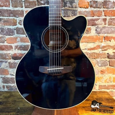 Yamaha Compass Series CPX-5 BL Acoustic Electric Guitar (2000s - Black) for sale