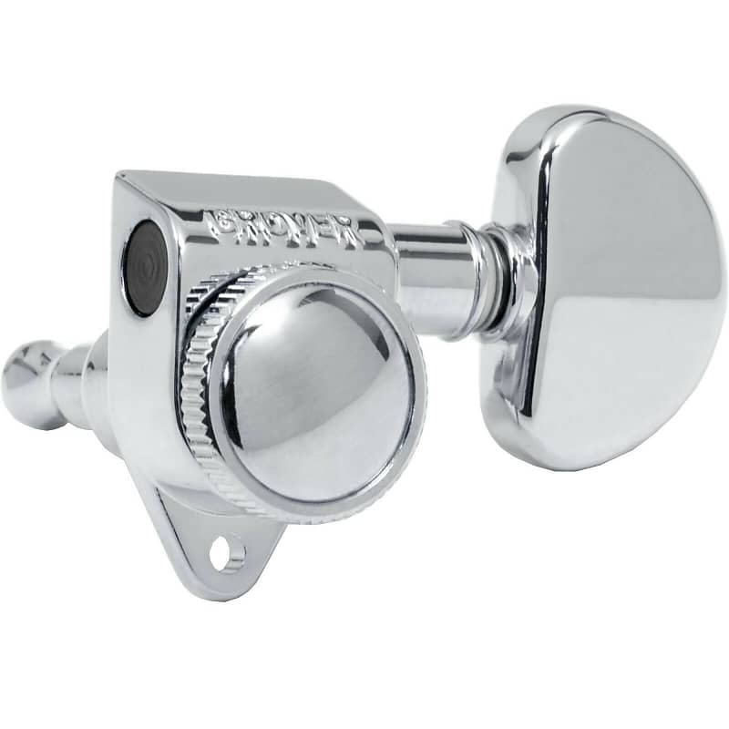 NEW Grover 502C LOCKING Tuners 3x3 for Modern Gibson Les Paul SG - CHROME image 1