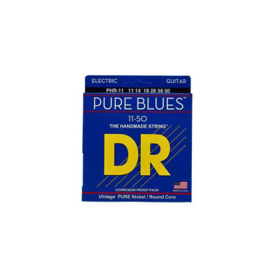 DR STRINGS PHR11 Pure Blues 11/50 Corde per Chitarra Elettrica for sale