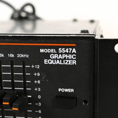JBL UREI 5547A Thirty-Band 1/3-Octave Graphic Equalizer