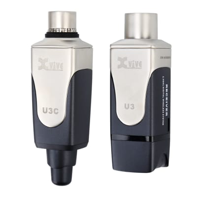 XVIVE U3C Condenser Microphone Wireless System, Includes 2.4GHz XLR Transmitter and Receiver image 2