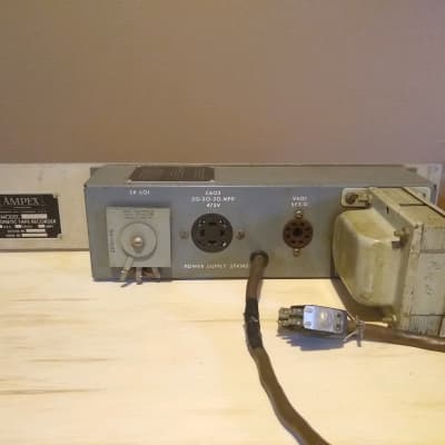 Vintage Ampex  350-2 / Original Ampex transport (1),  preamps (2),  power supplies (2), cables image 11