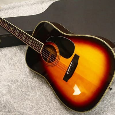 Morris W40 ビンテージ サンバースト コレクター 1970's made vintage MORRIS W-40 Sunburst Three piece back w