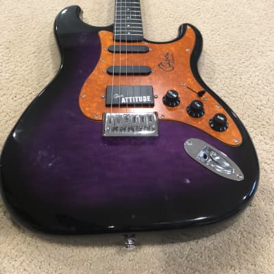 Fretlight Orianthi Signature FG-551 Guitar Learning System Trans Purple w/ case, software & extras image 13