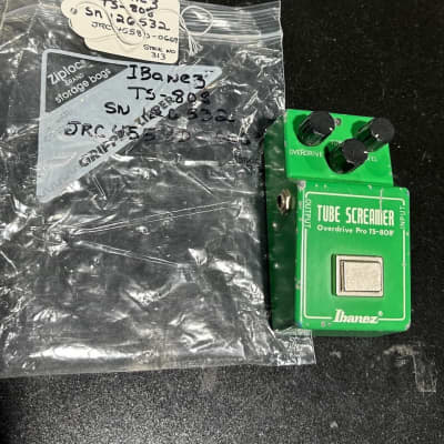 Ibanez TS808 Tube Screamer 1979 - 1981 - yet another all original really clean Green Machine. image 9