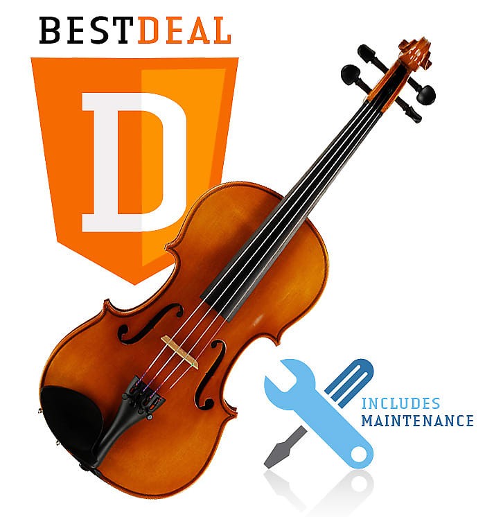 Brandenburg 880 Violin Outfit 1/2,3/4, 4/4 w/ Case and Bow, Our Best Deal image 1
