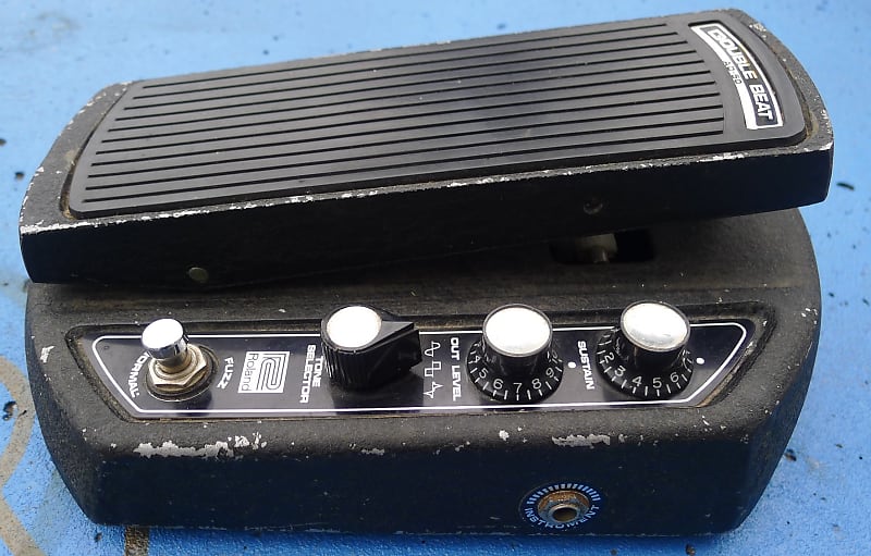 Roland Double Beat AD-50 Fuzz Wah Vintage guitar pedal | Reverb