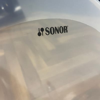 Sonor by Remo Bass 20" Drum Heads (Pair) / Black & Clear #NV11 image 7