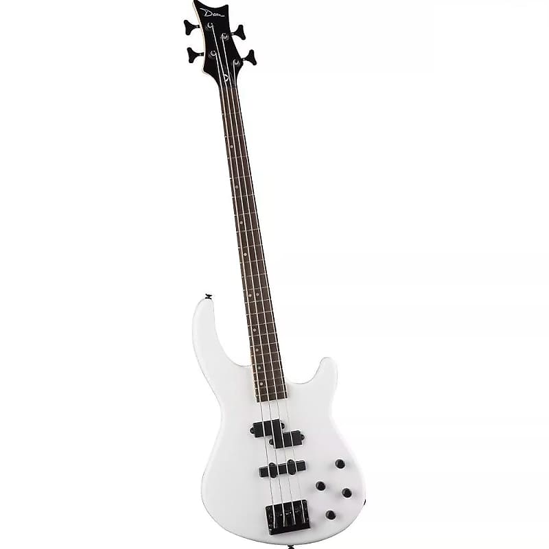 Dean Edge 10 PJ Electric Bass Classic White image 1