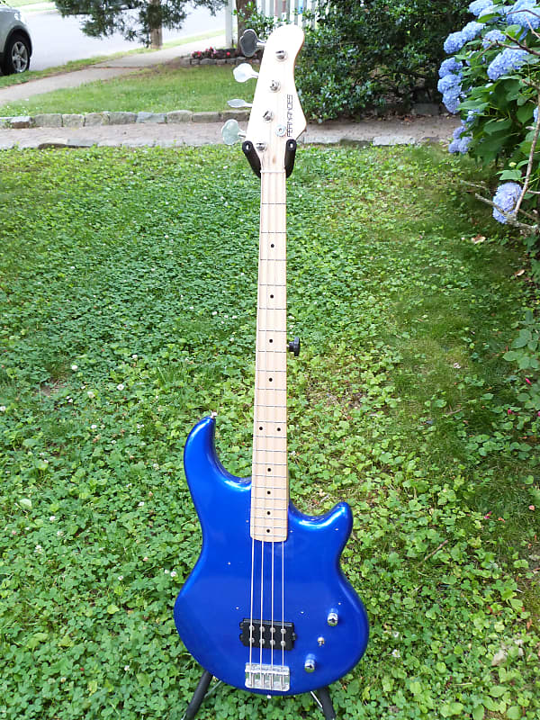 Fernandes 4 string bass HB pickup  blue image 1