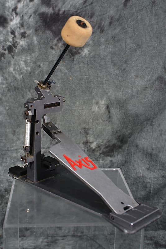Axis Single Bass Kick Drum Pedal w Factory Beater Aluminum w Reverb