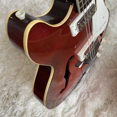 Harmony Rocket H53 1960s - Red Burst for sale