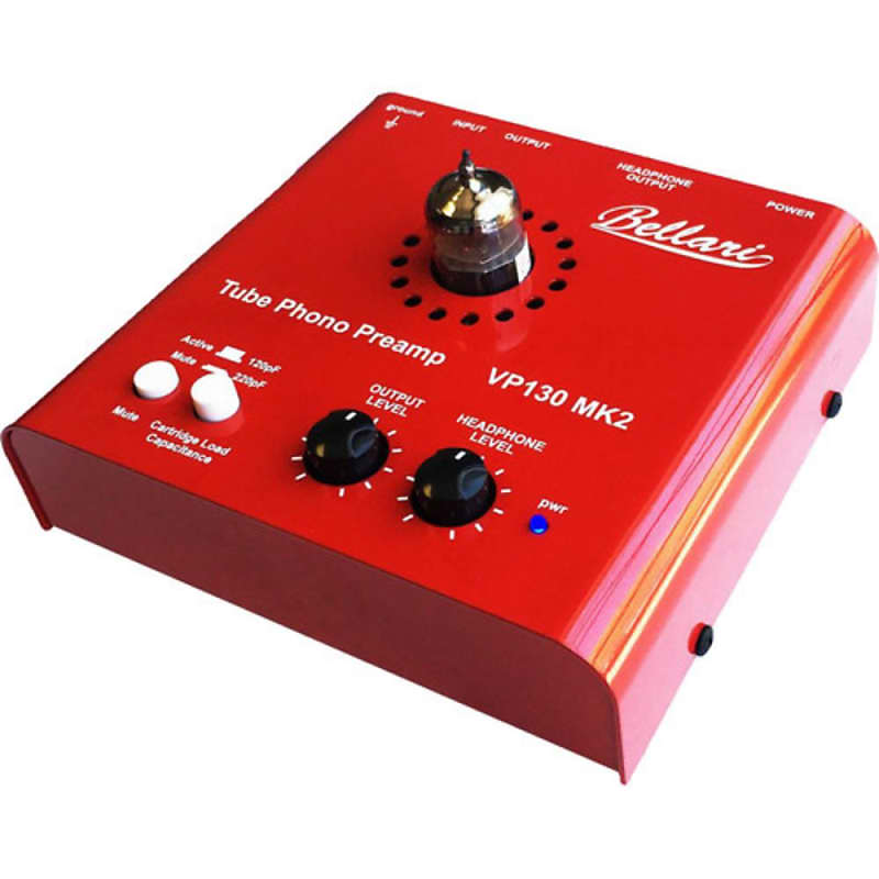Bellari VP130 Mm Tube Phono Preamplifier With Headphone Reverb