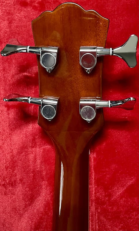 Washburn AB5K 4-String Acoustic Bass Natural | Reverb