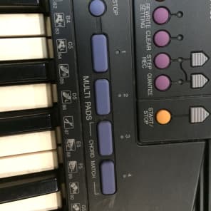 Yamaha PSR-510 61 Key Black Synth,Midi Controll image 2