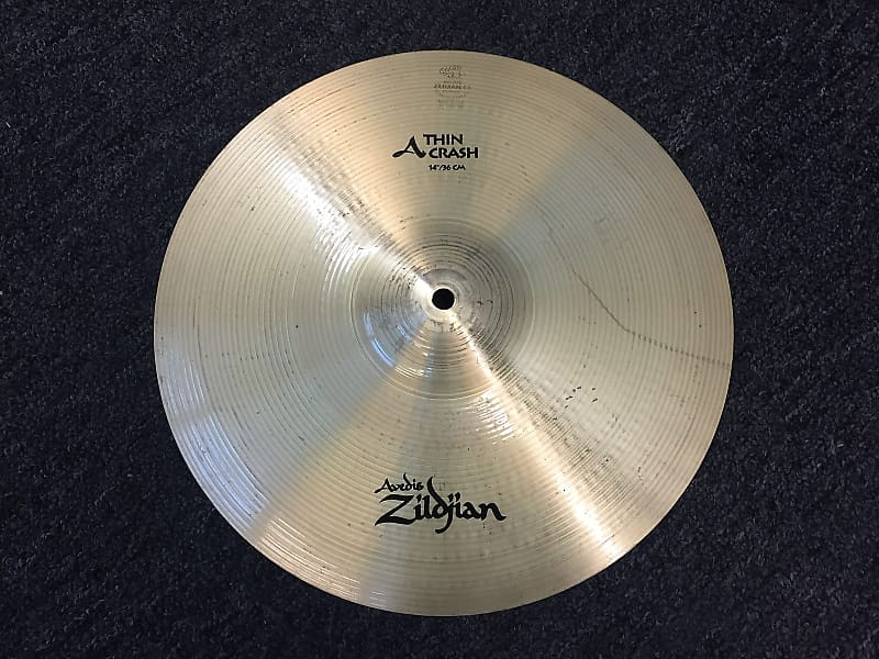Zildjian 14" A Series Thin Crash Cymbal 1982 - 2006 image 1