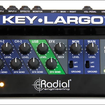 Radial Key Largo Keyboard Mixer Pedal | Reverb