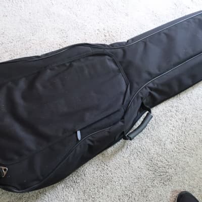 Road Runner Acoustic Guitar Gig Bag Black Red Many Pockets Soft Case Fits Dreadnought Many Models image 6