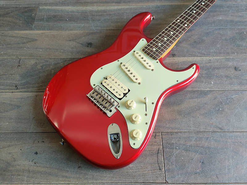 2003 History Japan (by Fujigen) Z1-CFS HSS Stratocaster (Red)