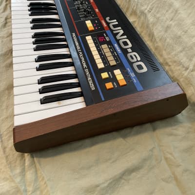Roland Juno-60 w/ Tubbutec MIDI upgrade, dust cover, semi-rigid bag, etc. image 4