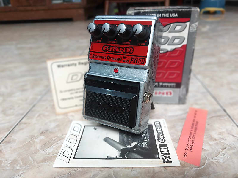 DOD FX101 Grind Rectifying Overdrive | Reverb Australia