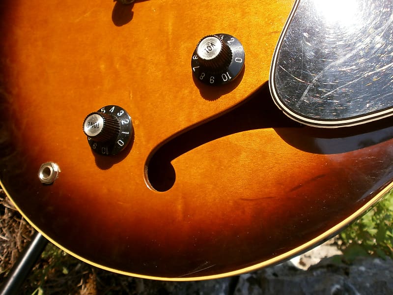 Greco SAB-100 1988 Semi Acoustic Bass Guitar SUPER REAL | Reverb