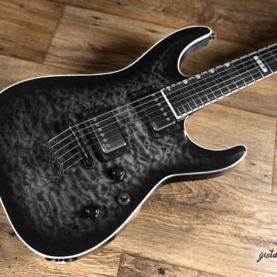 ESP E-II Horizon NT-II EMG Guitar w/ Case – See Thru Black Sunburst image 8