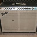 Fender Twin Reverb Tube Combo 100W Guitar Amplifier with Footswitch Silverface - Local Pickup Only