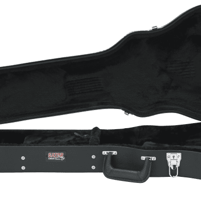Gator GWE-LPS-BLK Les Paul-Style Electric Guitar Wood Case image 10
