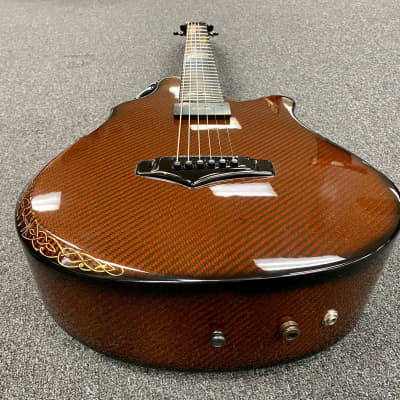 Emerald Custom Shop X10  Carbon Fiber Acoustic Electric Guitar w/ OHSC image 20