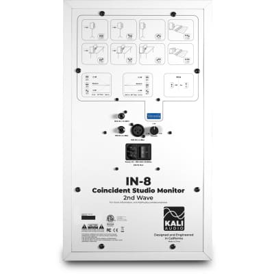 Kali Audio IN-8 V2 Studio Monitor (White) image 4