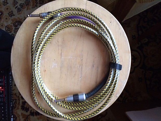 Analysis Plus Yellow Oval 10' instrument cable | Reverb