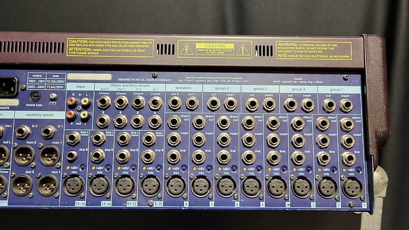 Midas Venice 240 24-Channel / 38-Input Mixing Console | Reverb