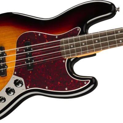 Squier Classic Vibe '60s Jazz Bass, Laurel Fingerboard, 3-Color Sunburst image 4