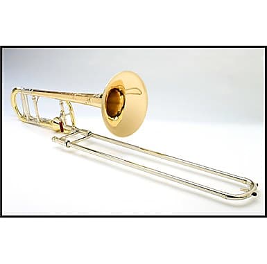 Shires Q Series Tenor Trombone - Axial Valve and Yellow Brass Bell image 1