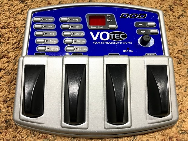 DOD VoTEC Vocal Pre-Amp/Multi-Effects Processor