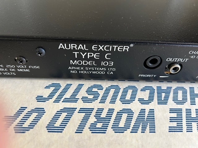 Aphex Aural Exciter Type C Model 103 | Reverb