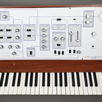 1972 Moog MuSonics Sonic V Super Rare Synth #96/100 Made image 3
