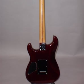 Previously Owned Fender American Deluxe Stratocaster 50th Anniv.  Amberburst Finish image 11
