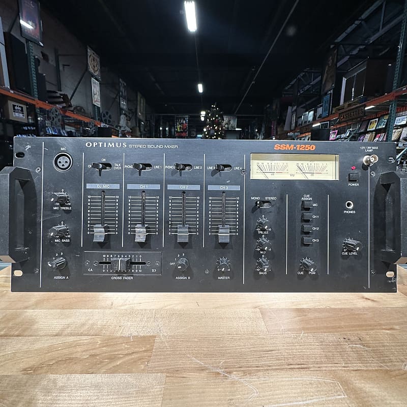 Optimus SSM-1250 Stereo Sound Mixer image 1