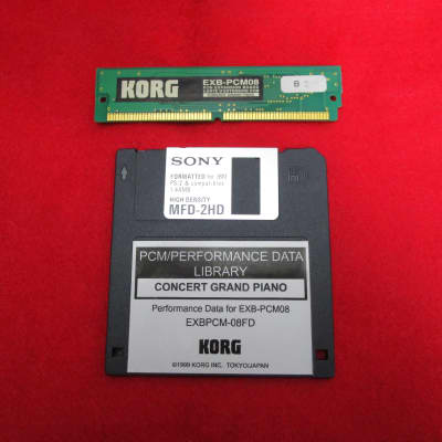 KORG EXB-PCM08 Concert Grand Piano Expansion Board w/FD