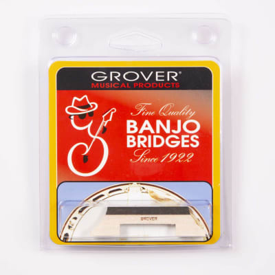 Genuine Grover Bridge for Tenor Banjo, Leader 5/8 inch imagen 1